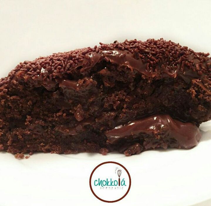 Torta de chocolate en primera persona
