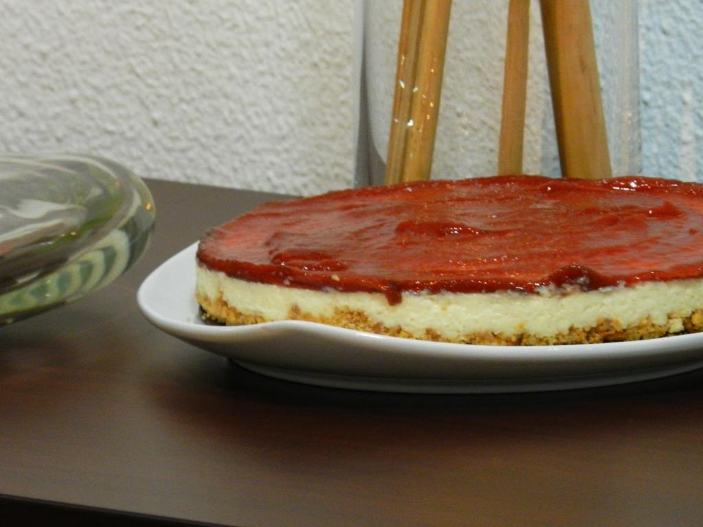 La torta de queso que sabe a pepper cheesecake