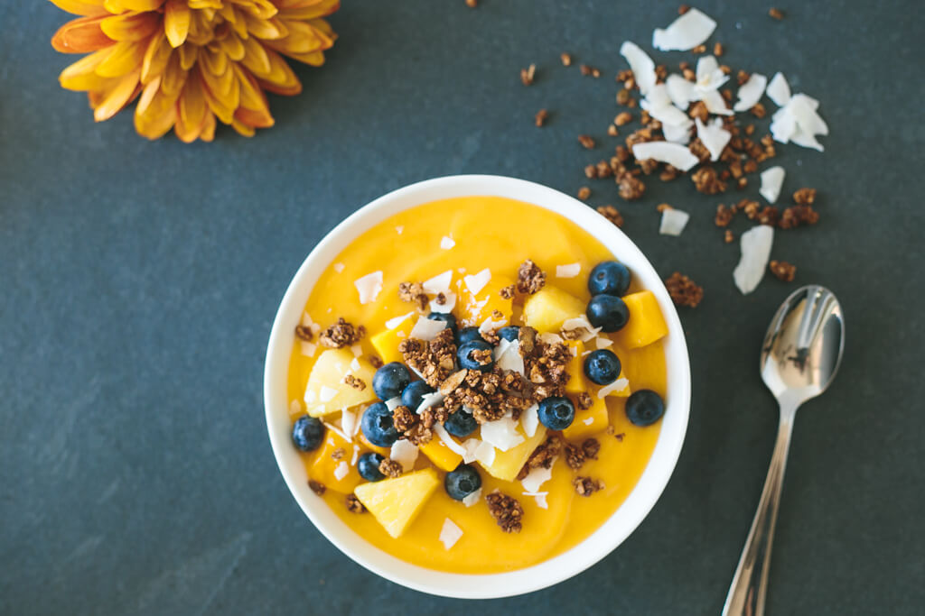 SMOOTHIES BOWLS PARA DESAYUNAR