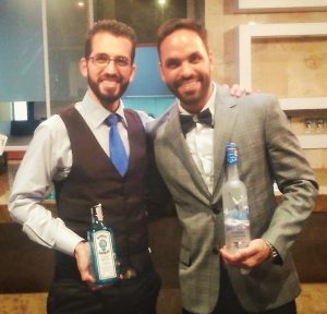 Cata de Grey Goose y Bombay Sapphire