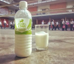 Leche de cabra para los niños
