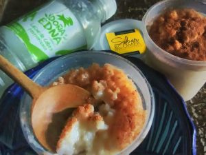 Receta de arroz con leche de cabra