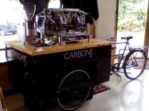 Las bicicletas son para café