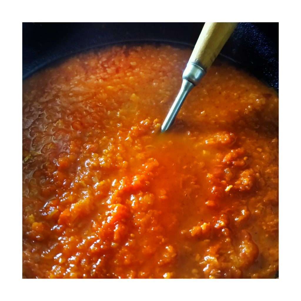 salsa de tomates napolitana